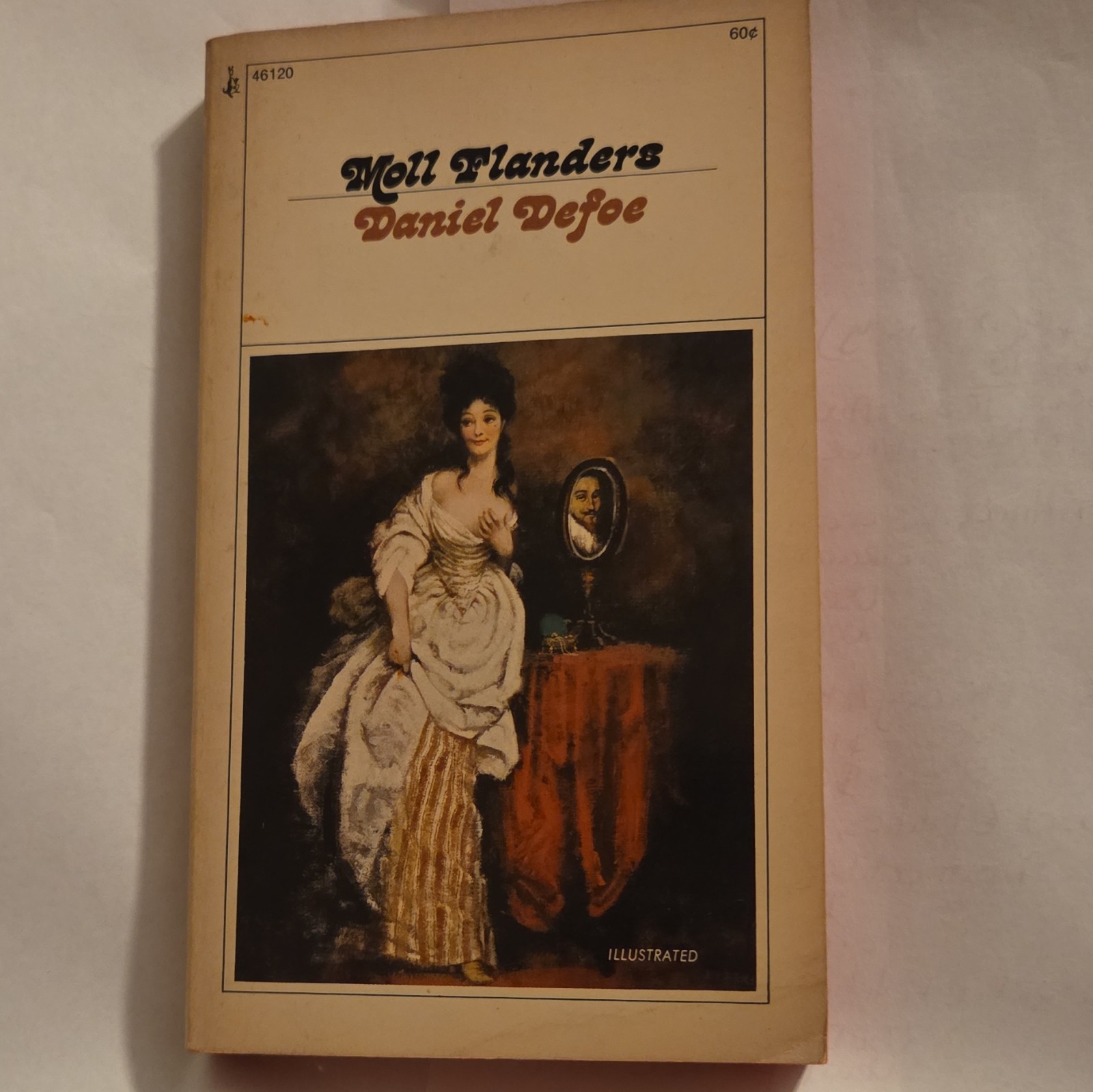 Daniel Defoe Moll Flanders Paperback Illustrated Washington Square Press