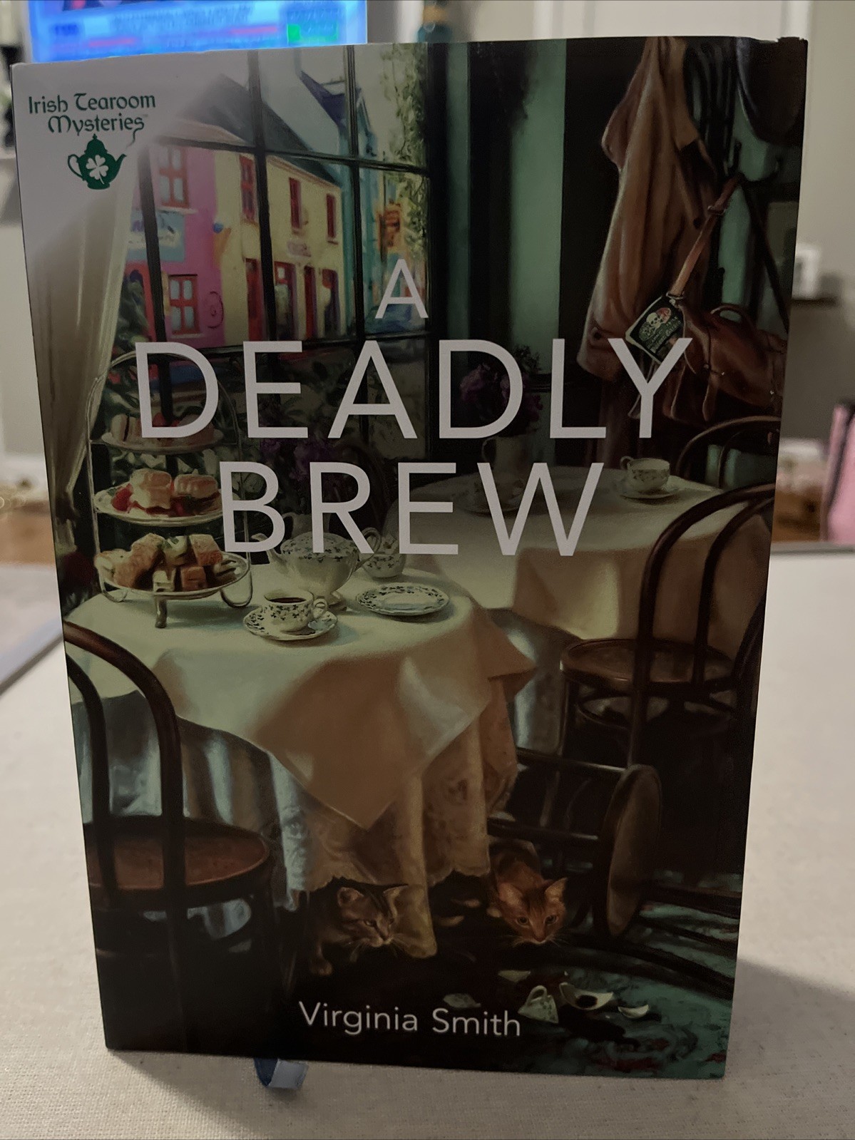 A Deadly Brew Virginia Smith Hardcover 2024 Irish Tearoom Mystery
