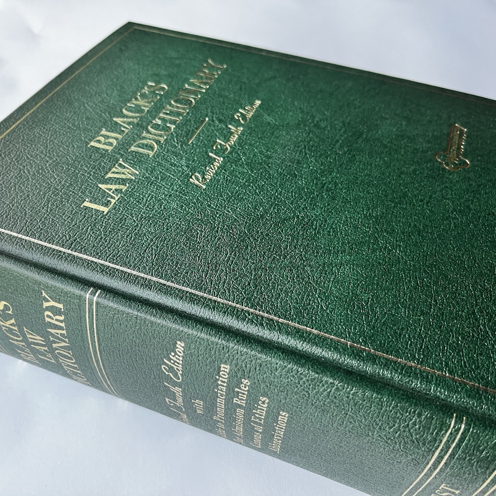 Black’s Law Dictionary – Revised 4th Edition (1968, HC) Henry Campbell MCM Vtg