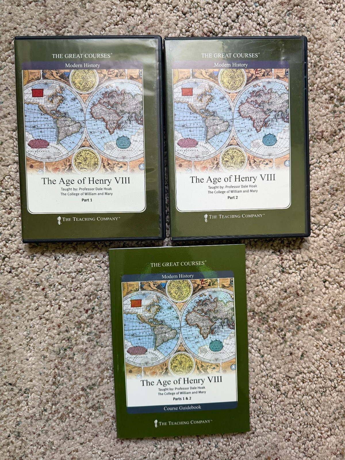 Great Courses: History WW 1 & 2, European, England, Irish & Celtic, Pompeii EUC