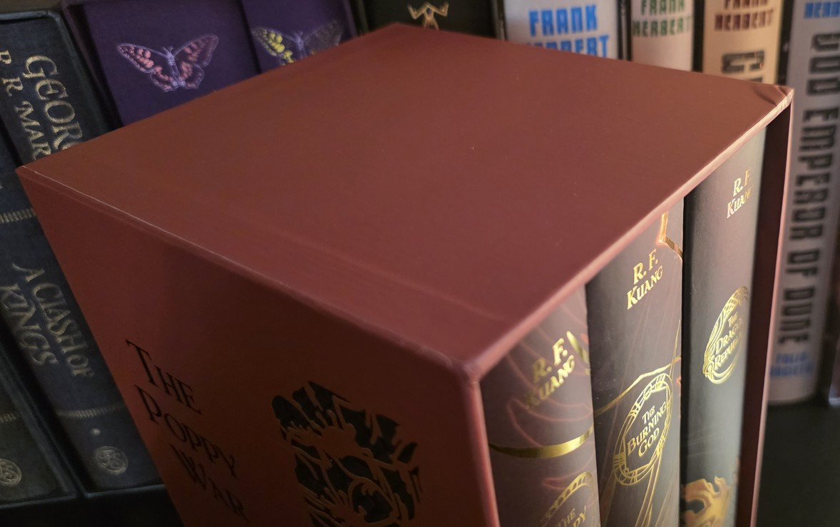 LitJoy The Poppy War Trilogy by R.F. Kuang SIGNED (corrected reprint of Book 1)