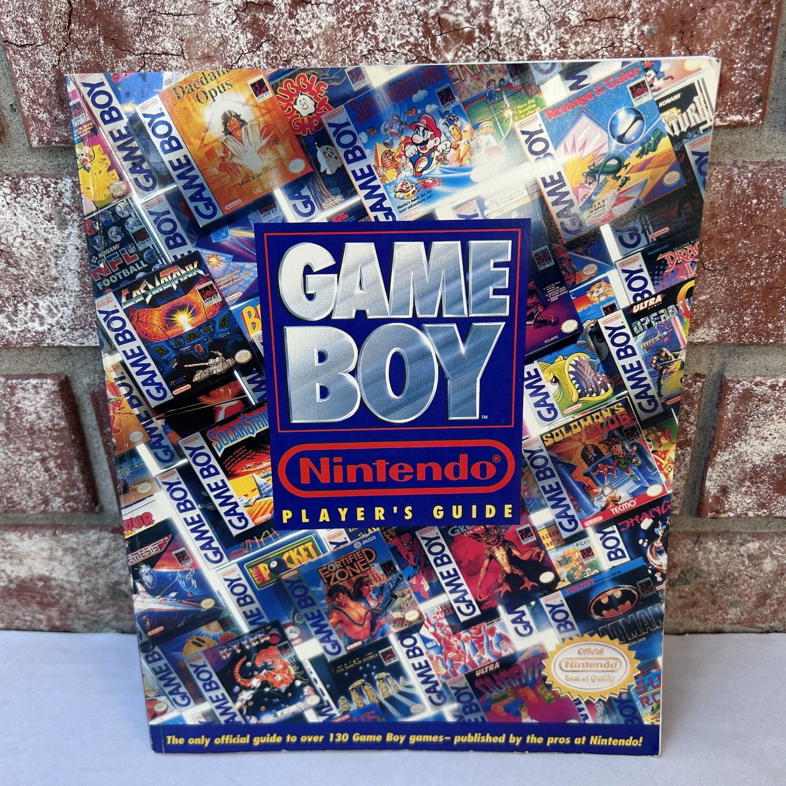 Nintendo Game Boy Player’s Guide Vintage 1991 TNMT Mario Batman Tetris Paperback