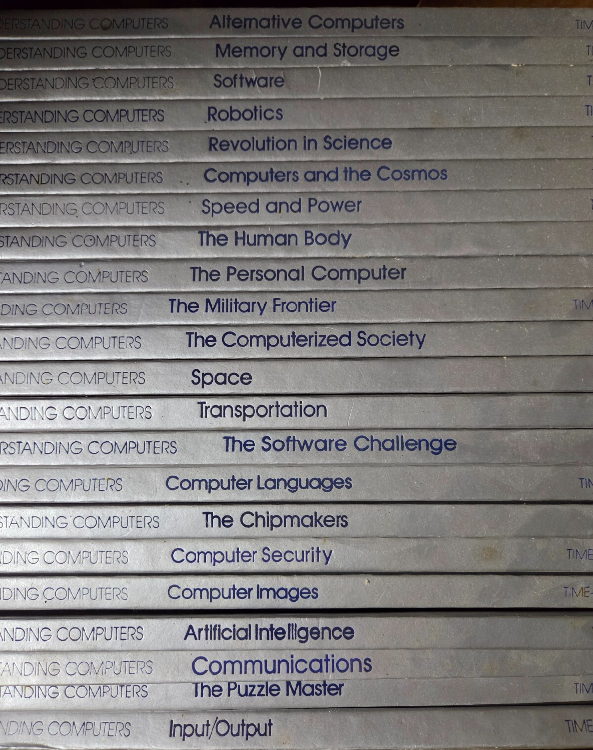 LOT OF 22- Time-Life Books: Understanding Computers Books