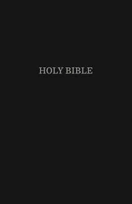 KJV Holy Bible : Gift and Award, Black Leather-Look, Red Letter, Comfort Print:
