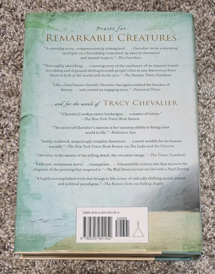 Remarkable Creatures by Tracy Chevalier (2010, Hardcover)