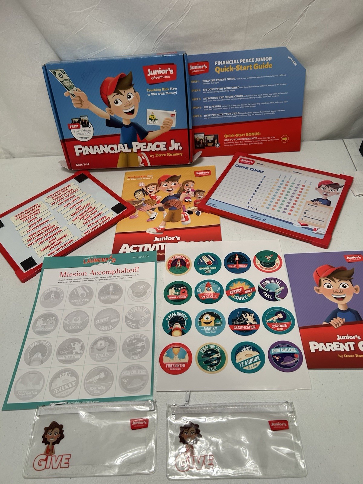 Financial Peace Jr Dave Ramsey Juniors Adventures Smart Money Smart Kids