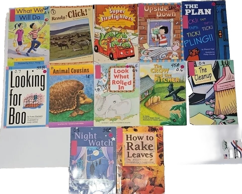Pearson Scott Foresman Reading Lot of 12 Books KINDERGARTEN Easy Homeschool EUC