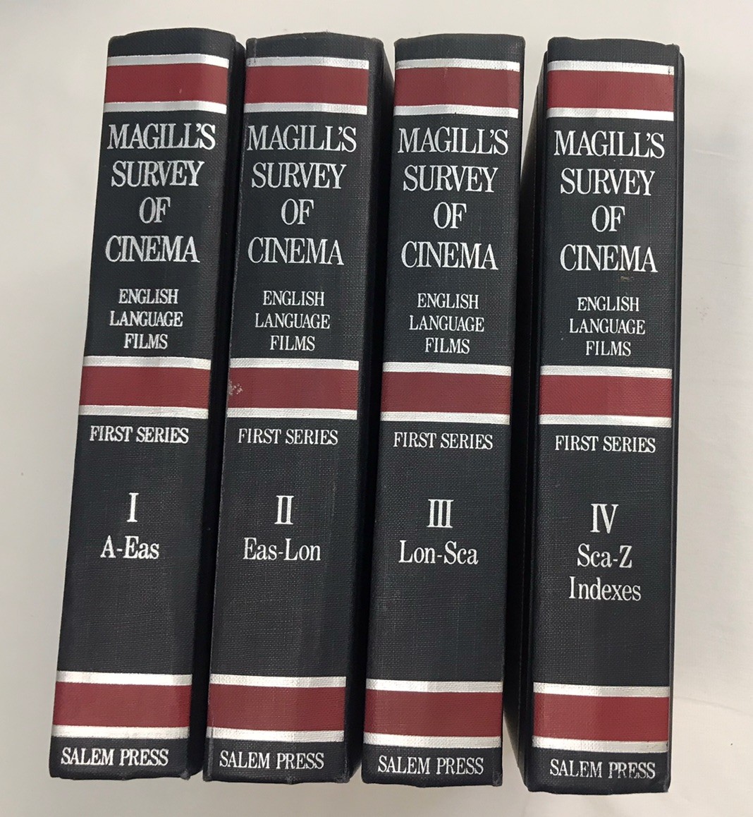 Magill’s Survey of Cinema: English Language Films 4 Vol Set Frank Magill