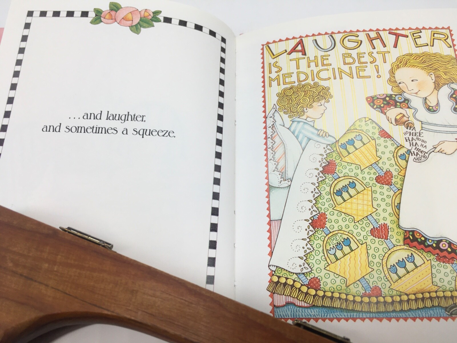 Mary Engelbreit Mother’s Day 1992 hardback 7” X 5.25” book For Mother o’ Mine
