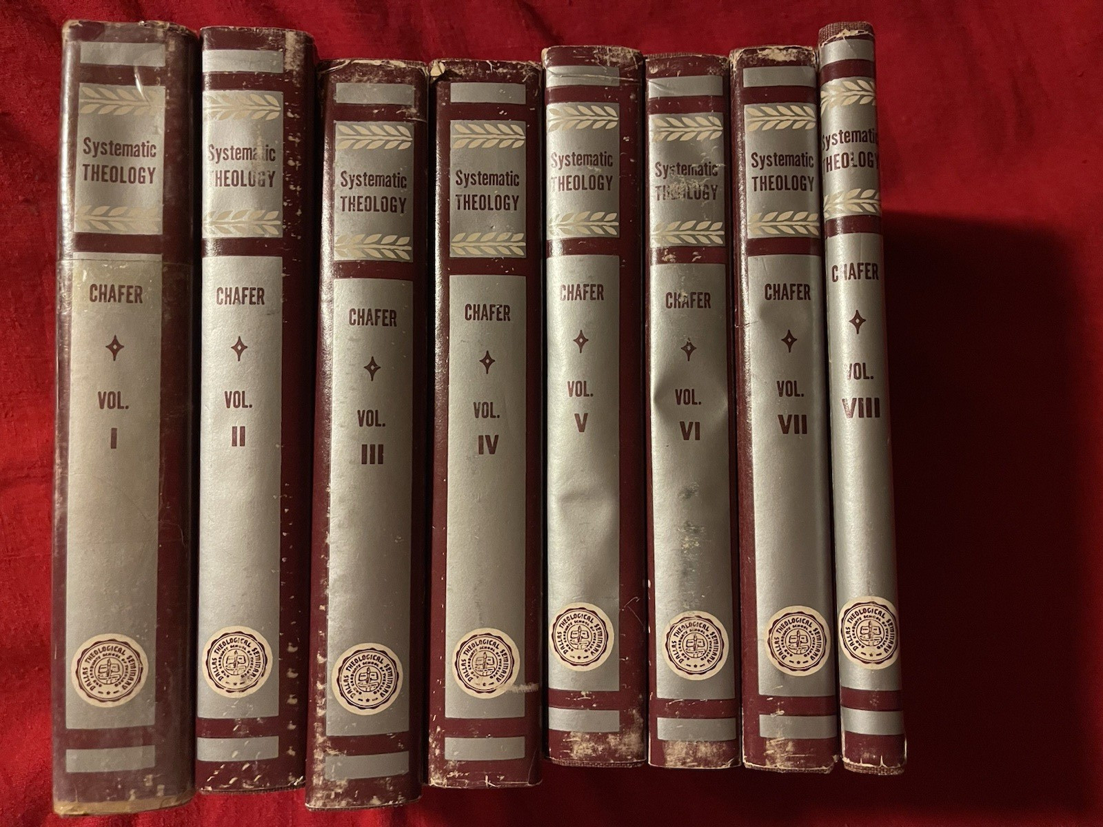Systematic Theology 8 volumes HB with DJ 8th printing 1967 good condition