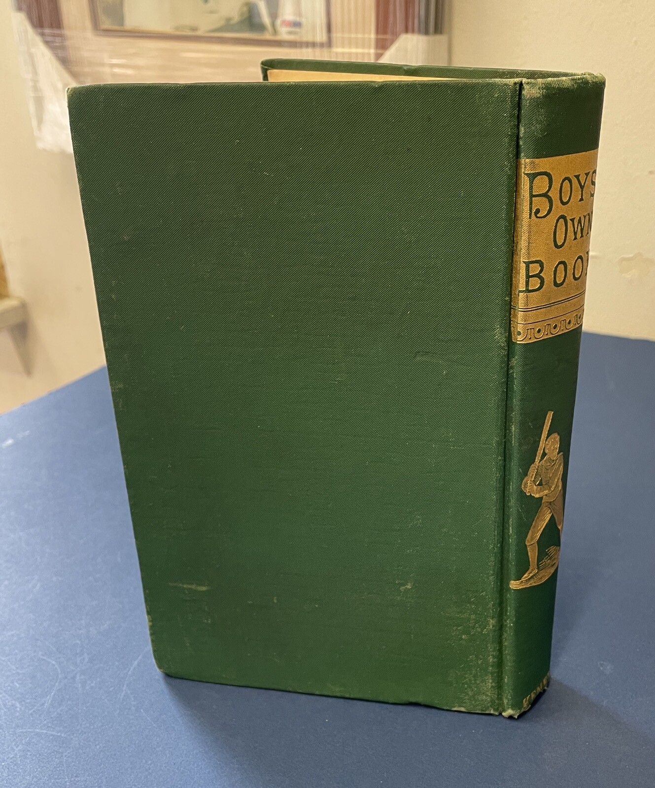 Vintage 1884 Book “Boys Own Book” Encyclopedia 248 Pages • Intact