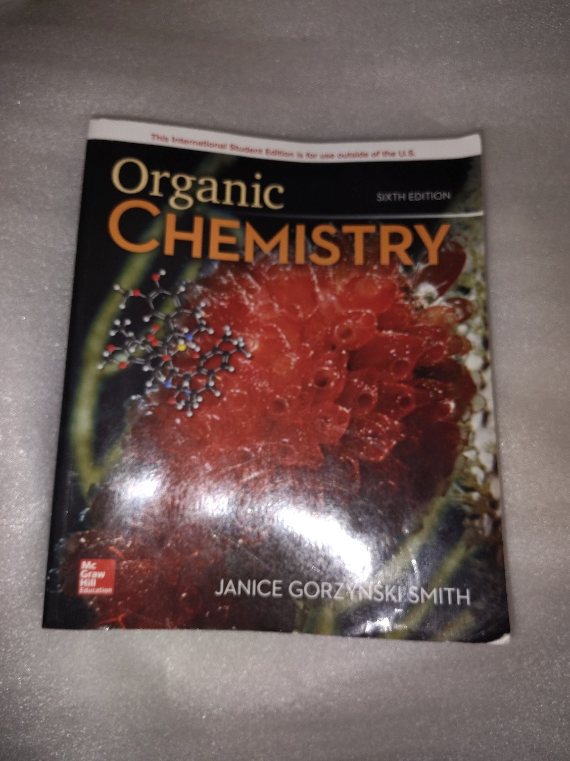 Organic Chemistry Janice Smith 2019 Sixth Edition International Student