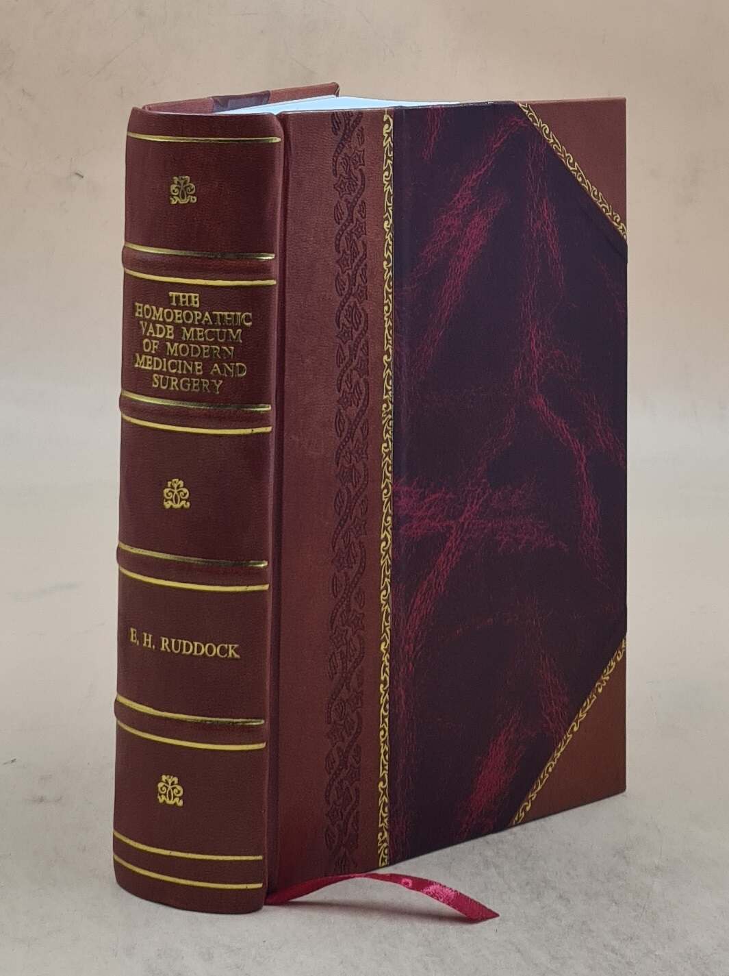The Homoeopathic Vade Mecum Of Modern Medicine And Surgery. For [Leather Bound]