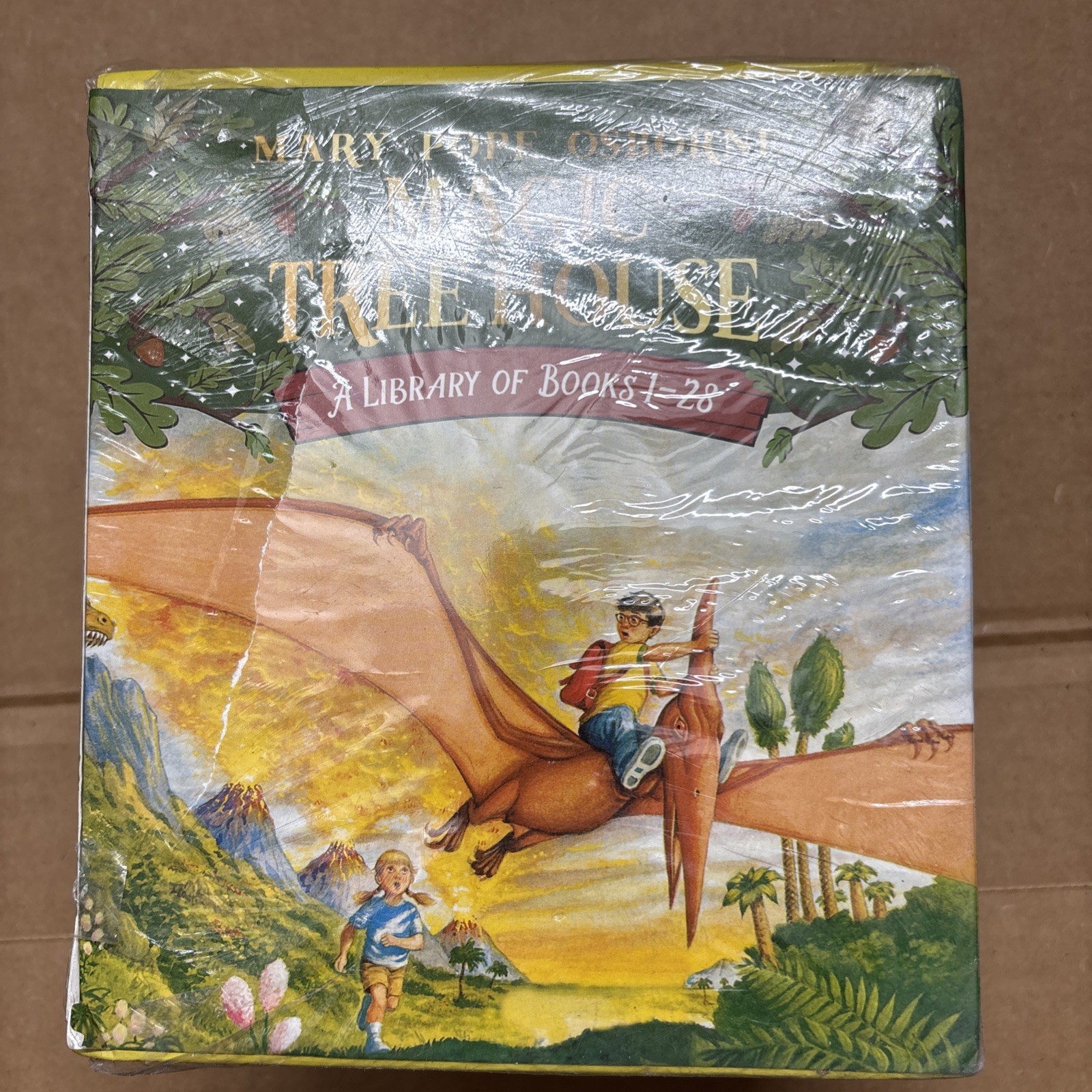 Magic Tree House Books 1-28 Boxed Set by Mary Pope Osborne New Sealed Box
