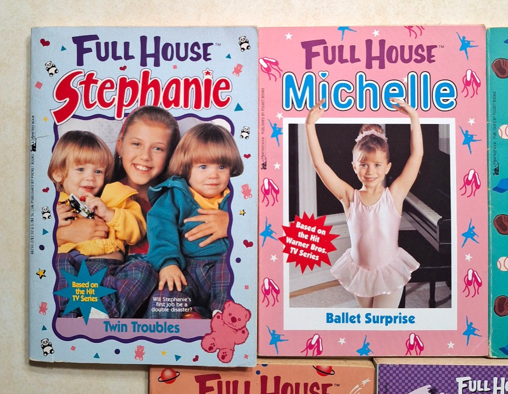 Full House Books Lot Vintage 1990s Stephanie Michelle Paperbacks Novels Chapter