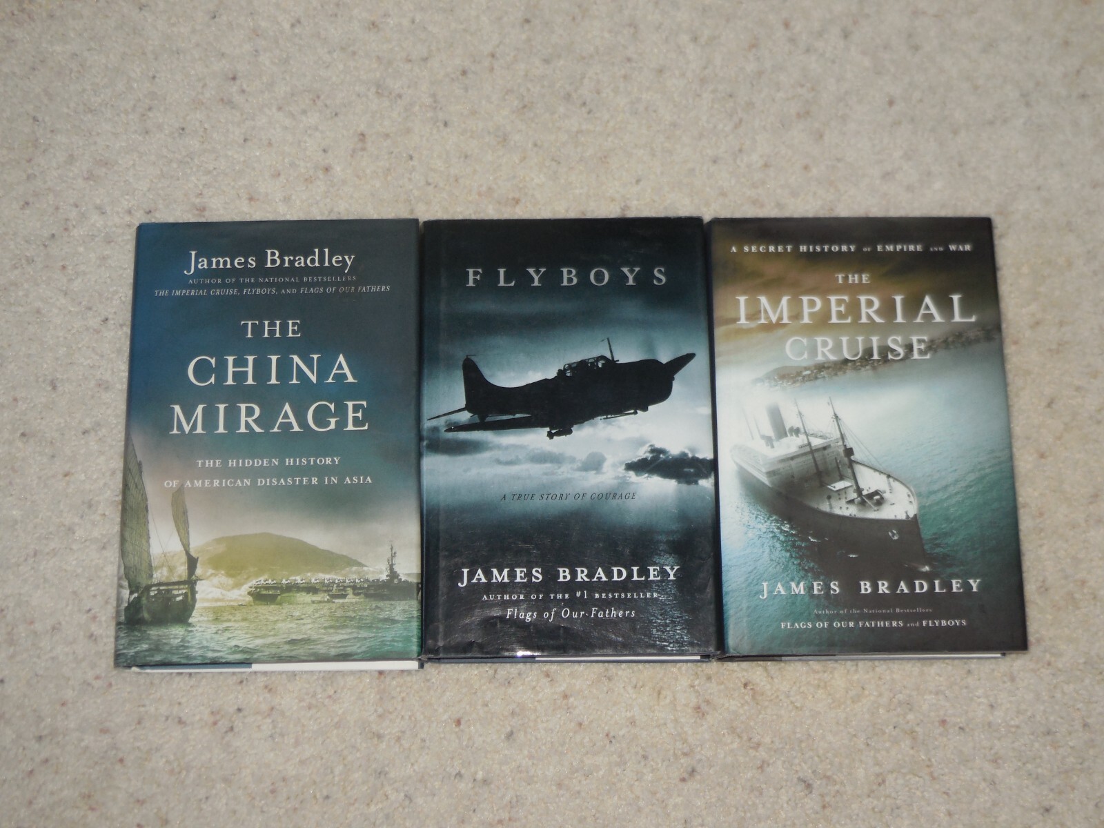 JAMES BRADLEY 4 Hardcovers with Dust Jackets