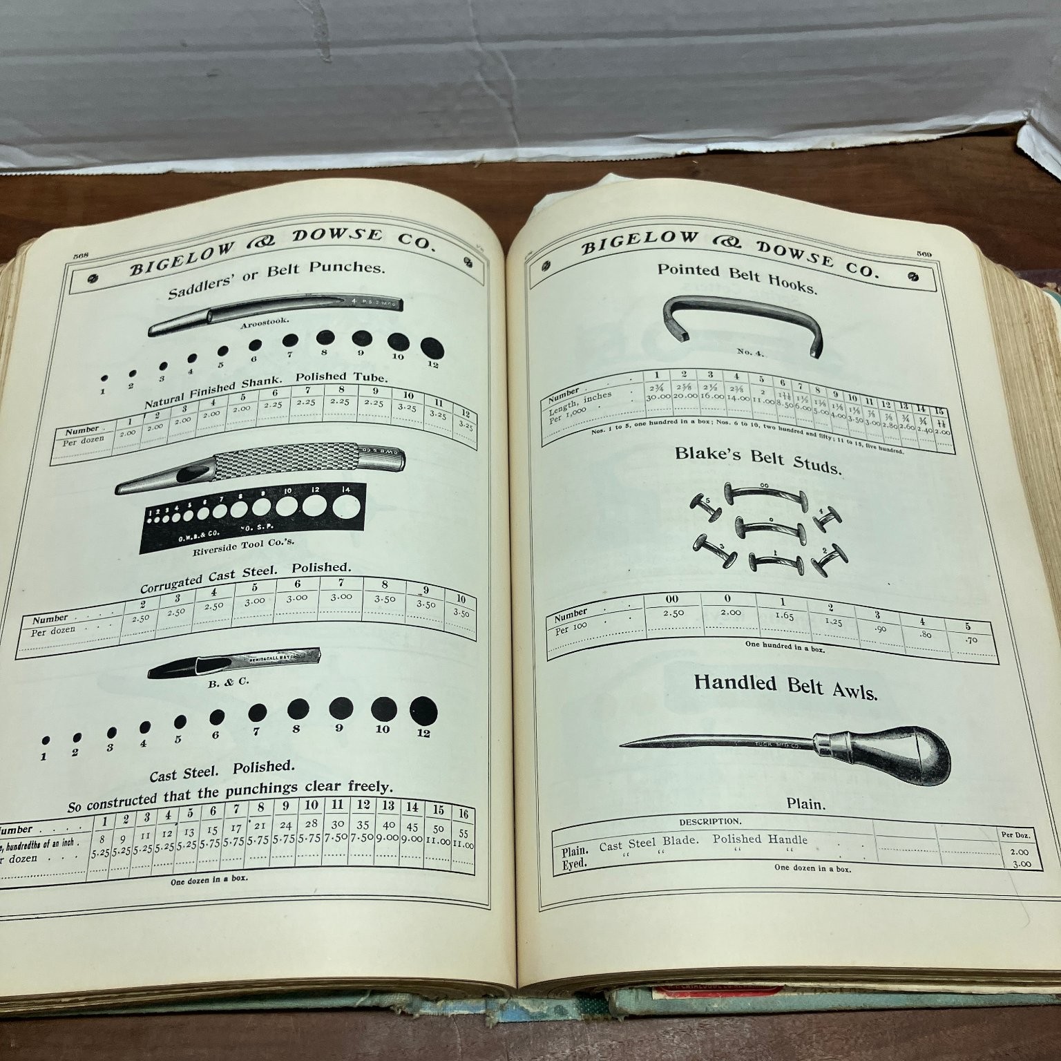 Bigelow & Dowse Co. Hardware Catalogue 1894+ Vintage Illustrated Catalog Boston