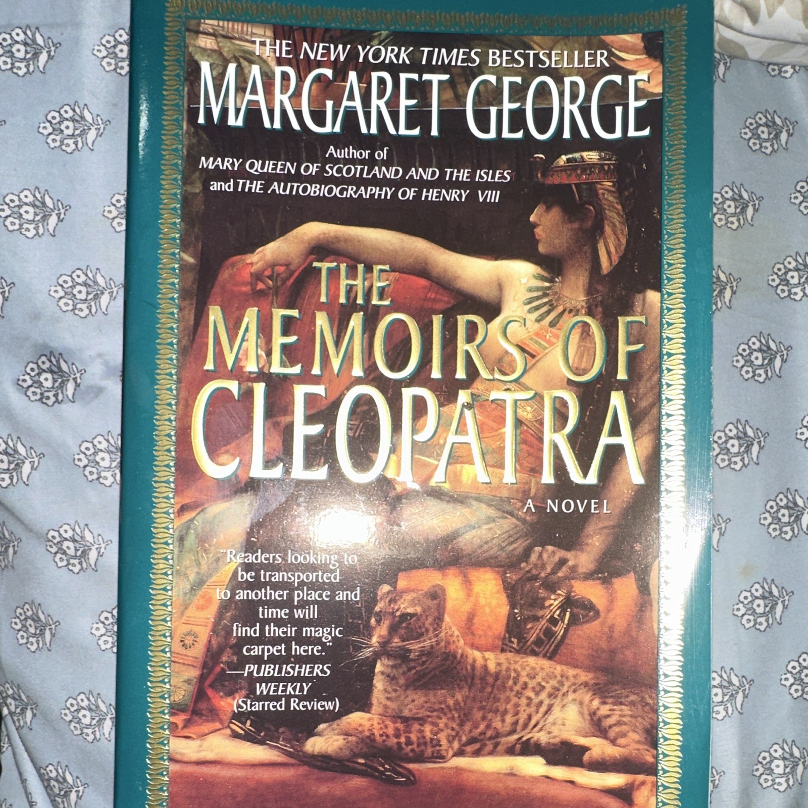 The Memoirs of Cleopatra by Margaret George (Paperback Novel)