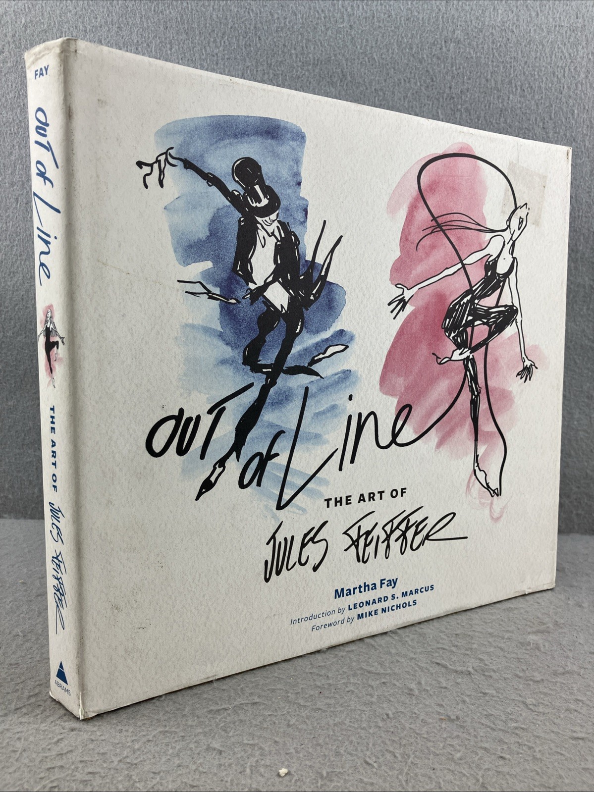 Out of Line – The Art of Jules Feiffer by Martha Fay – 2015 Illustrated Abrams