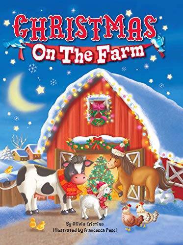 Christmas On The Farm – Childrens Padded Board Book – Board book – GOOD