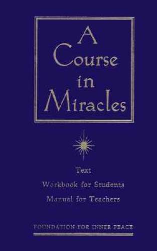 A Course in Miracles – Hardcover By Foundation for Inner Peace – VERY GOOD