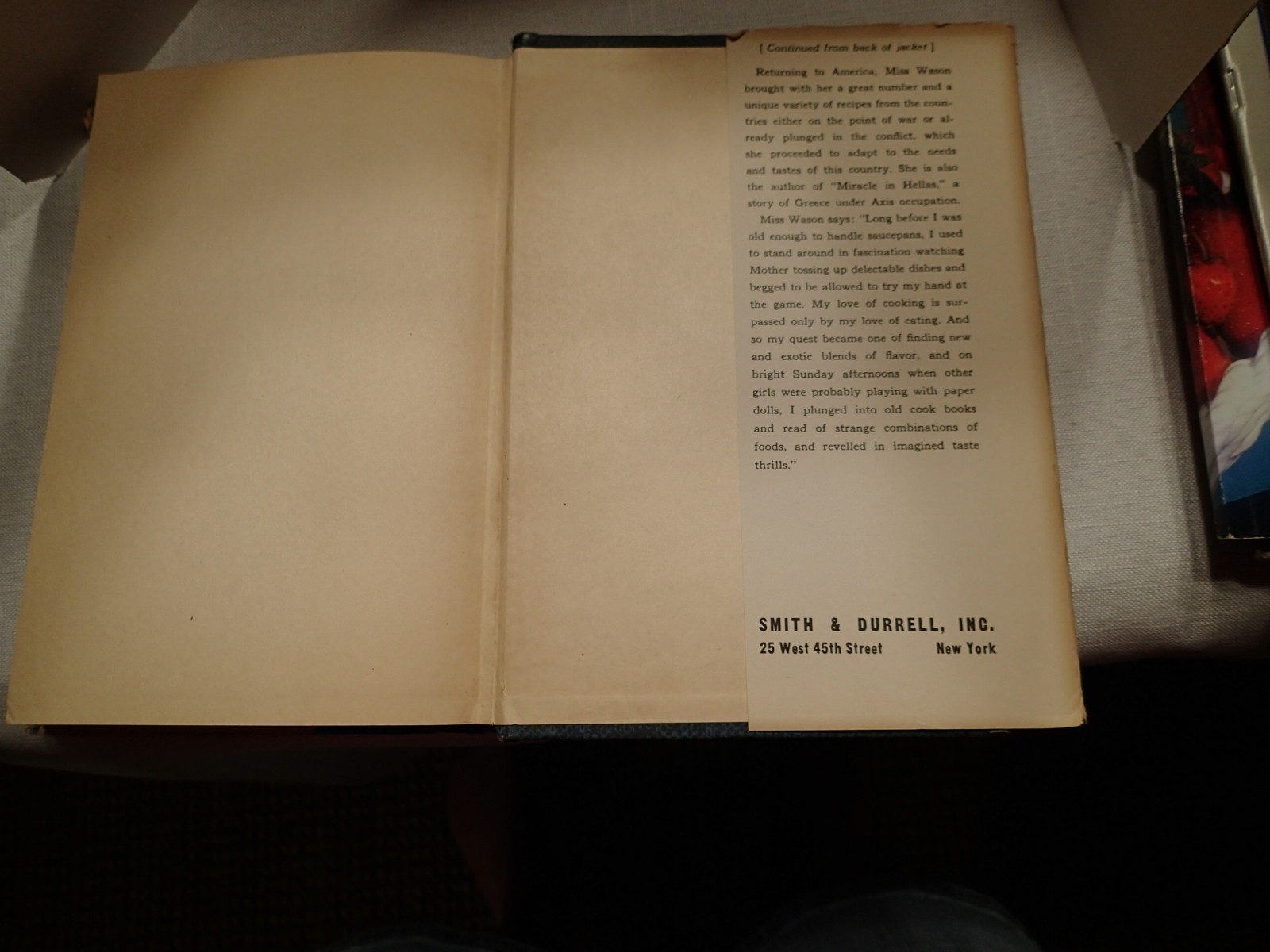 Cooking Without Cans(Wartime Cooking WWII) Betty Wason 1943 1st Ed Hardcover DJ