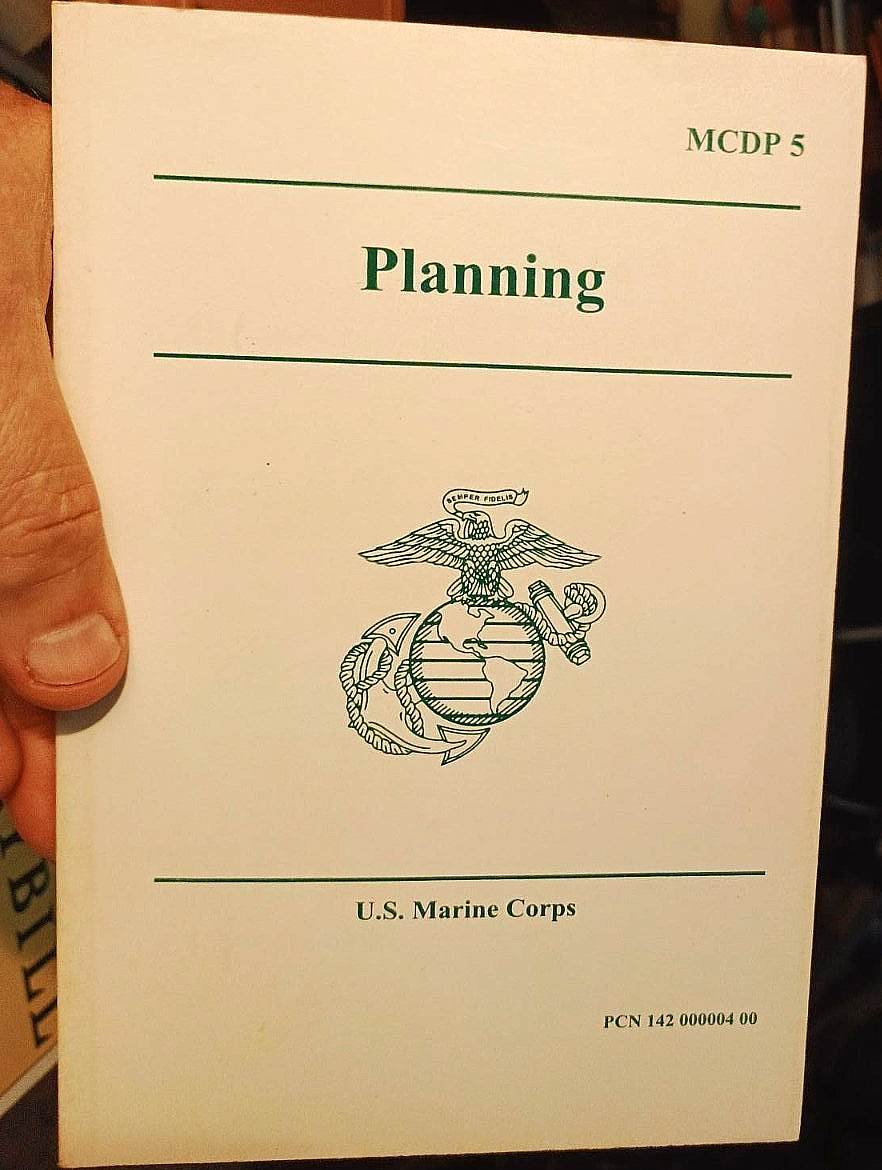 MARINE CORPS MCDP 5 PLANNING 21 JULY 1997 PCN 142 000004 00