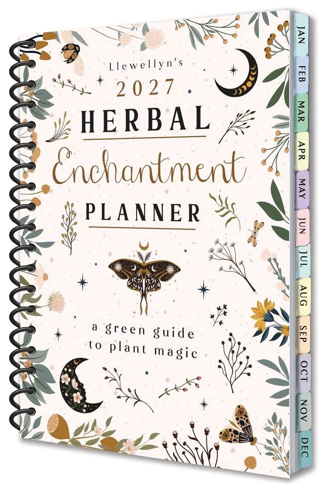 Llewellyn’s 2027 Herbal Enchantment Planner – A Green Guide To Plant Magic!