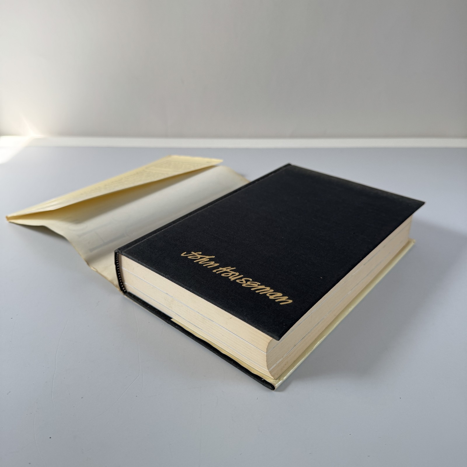 Run-Through – John Houseman 1972 Second Printing Simon and Schuster Memoir