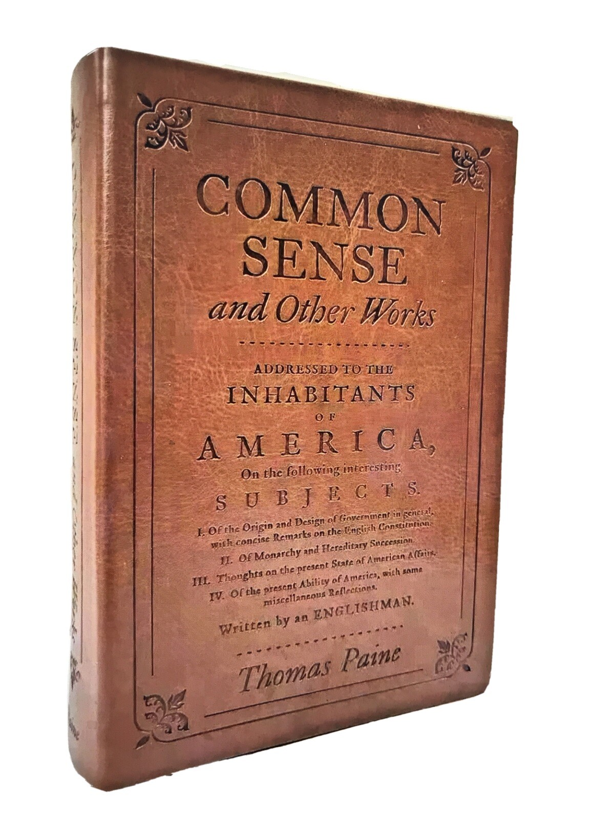 ❤️COMMON SENSE and OTHER WORKS by Thomas Paine Flexi-Bound NEW