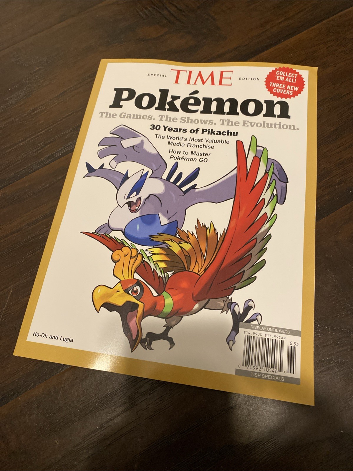 Time Pokémon Special Edition 30th Anniversary ho-oh and lugia 2026
