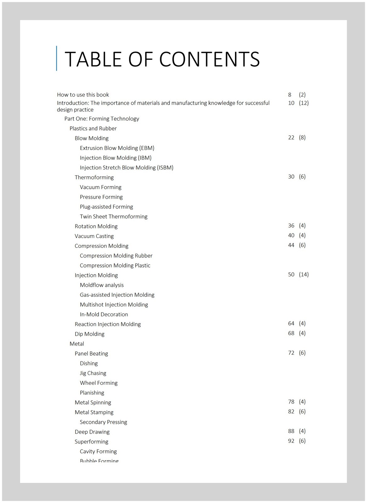 Manufacturing Processes for Design Professionals, Hardcover by Thompson, Rob,…