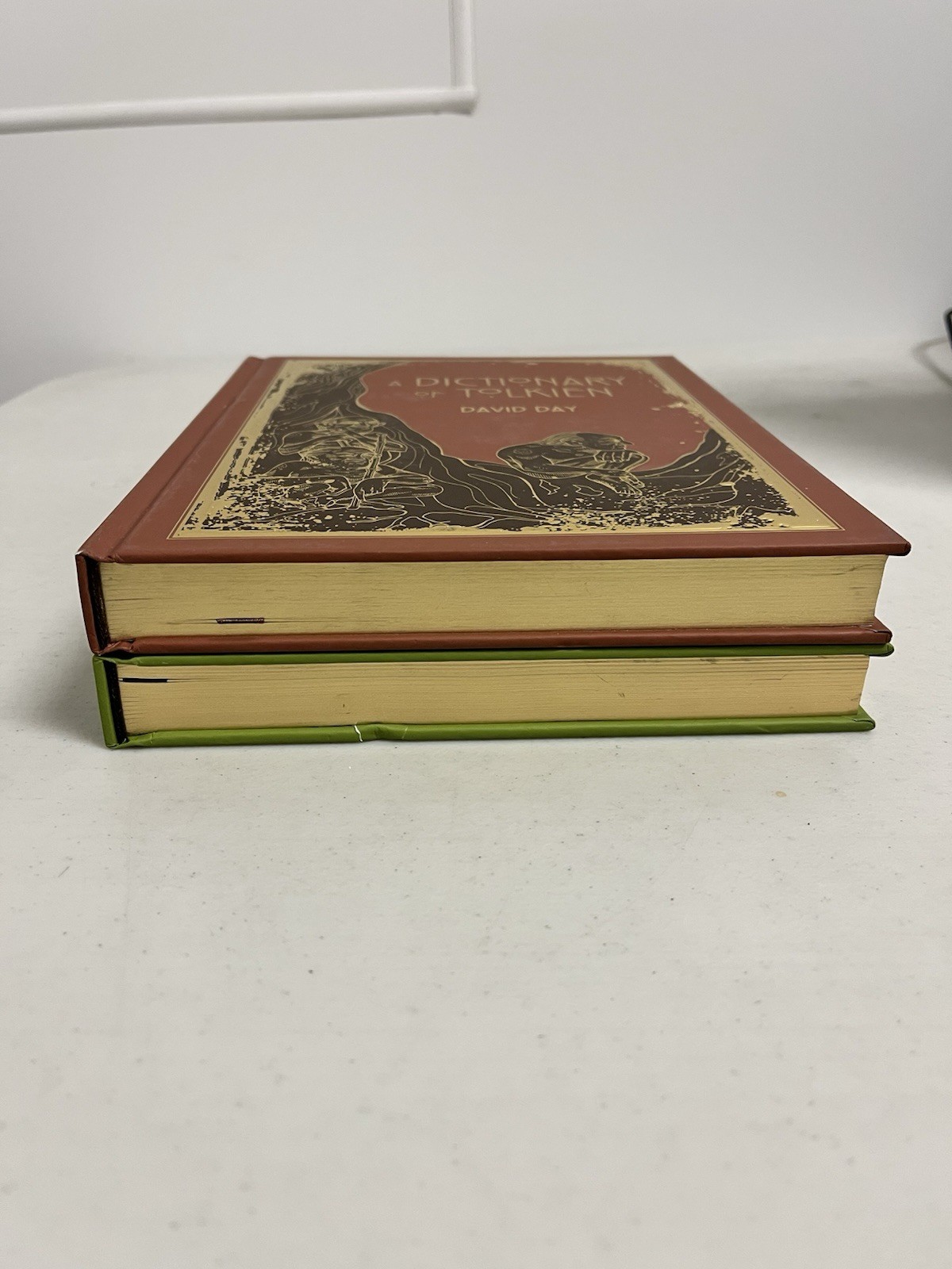 An Atlas of Tolkien and a Dictionary of Tolkien By David Day LIKE NEW