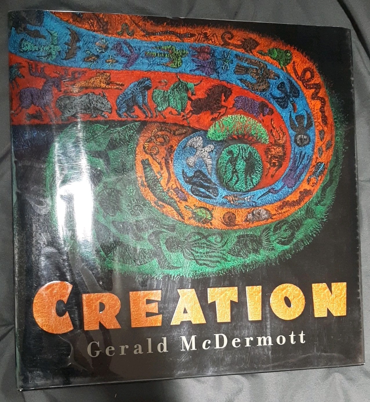 Creation by Gerald McDermott Autographed First Edition pub 2003 s-11H