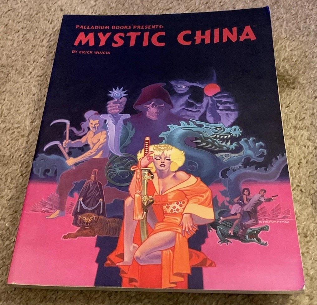 Mystic China By Erick Wujcik Role-Playing Sourcebook From Palladium Books 1995