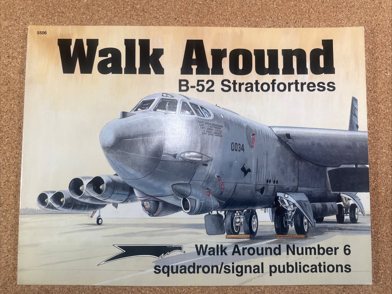 B-52 Stratofortress Walk Around – Squadron/Signal Armor No. 5506, 80 Pages