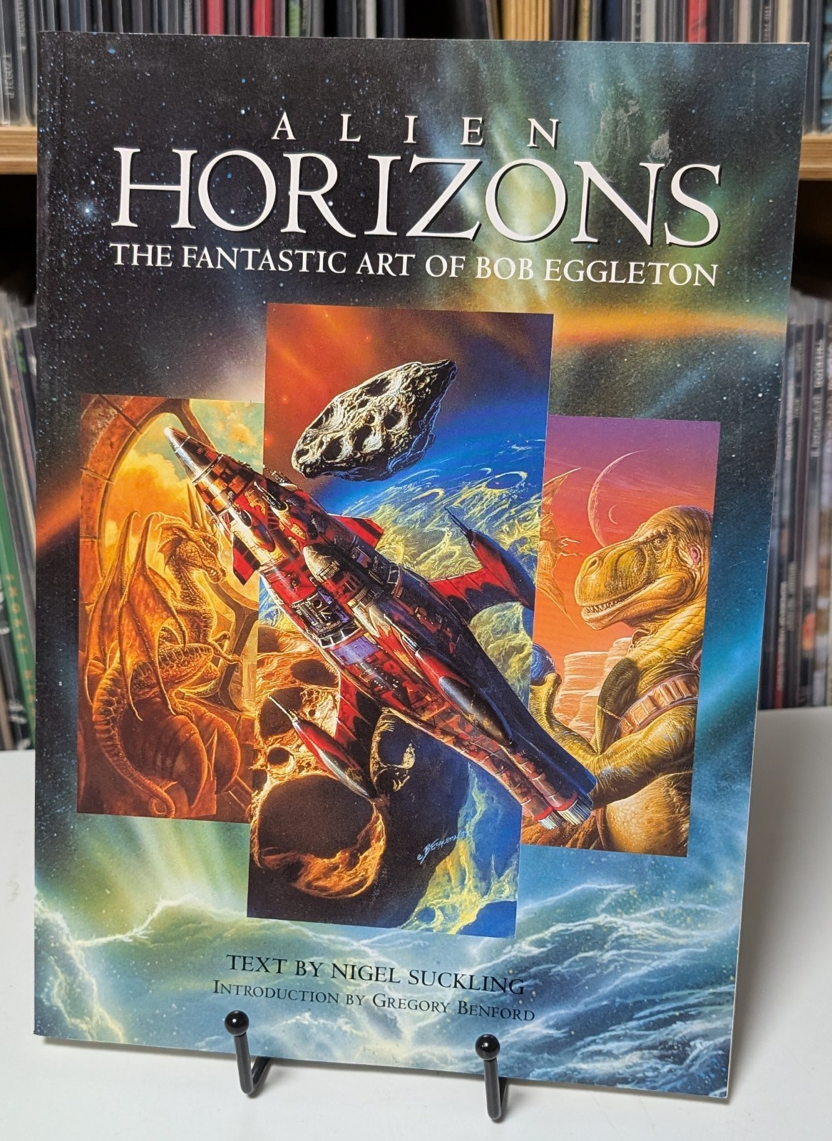 Alien Horizons The Fantastic Art of Bob Eggleton 2000 TPB Sci-Fi Fantasy BX1