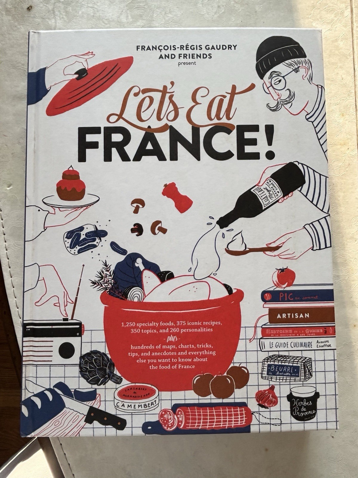 Let’s Eat France! : 1,250 Specialty Foods, 375 Iconic Recipes, 350 Topics, 260 P