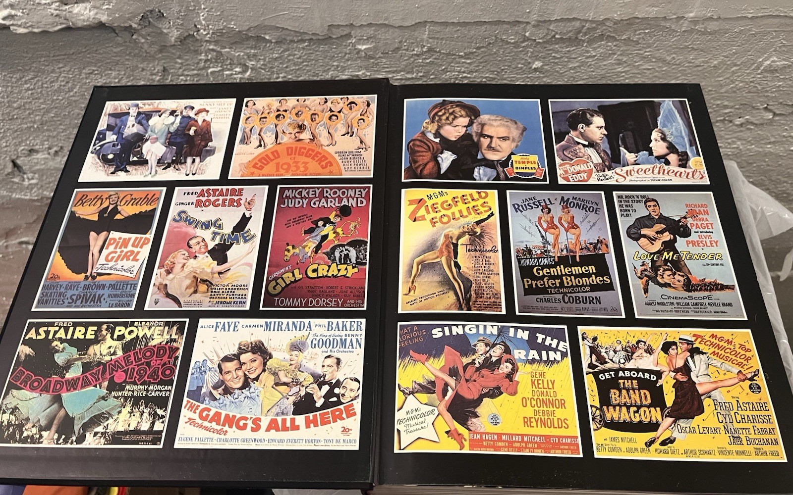 Hollywood Musicals Book Ted Sennett 13.5” x 10.5”
