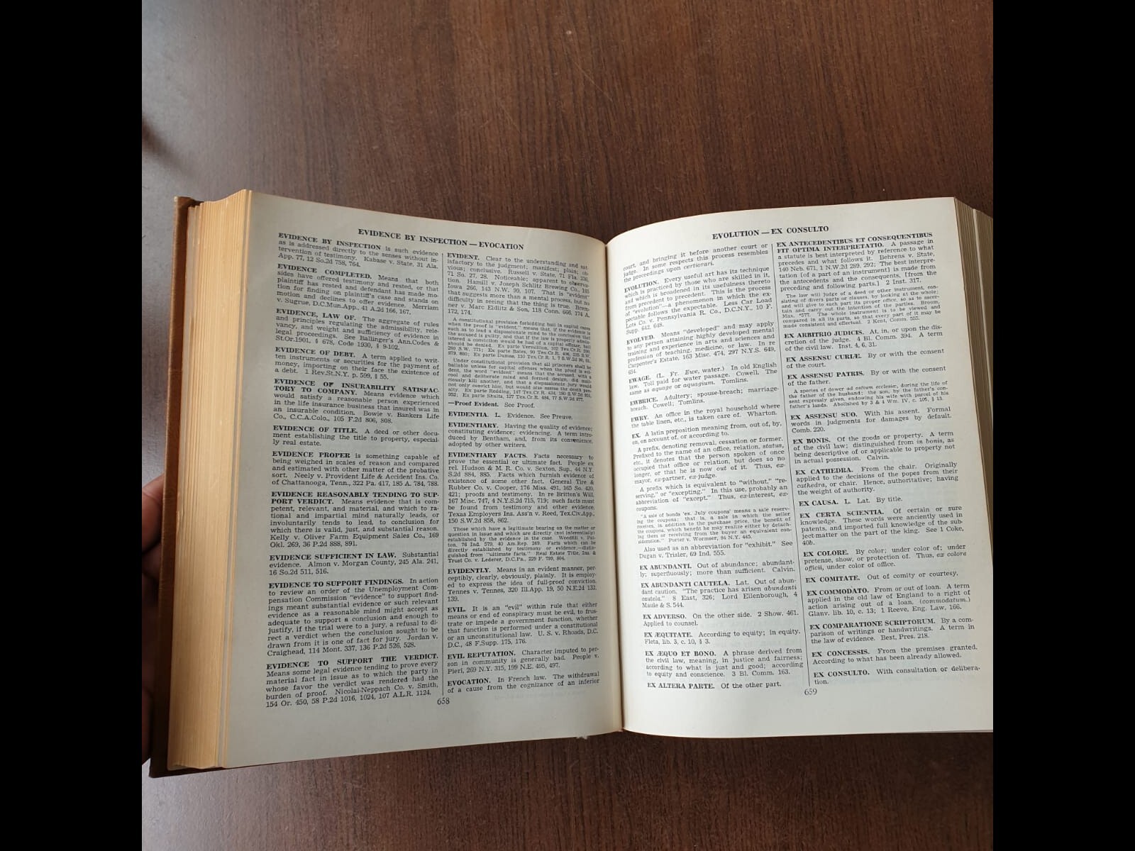 Black’s Law Dictionary Fourth Edition, 4th Edition, Condition 10 / 9.5