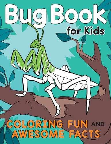 Bug Book for Kids: Coloring – Paperback, by Henries-Meisner Katie – Acceptable n