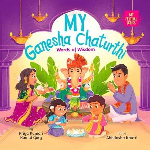 My Ganesha Chaturthi: Words of – Hardcover, by Kumari Priya; Garg – Very Good u