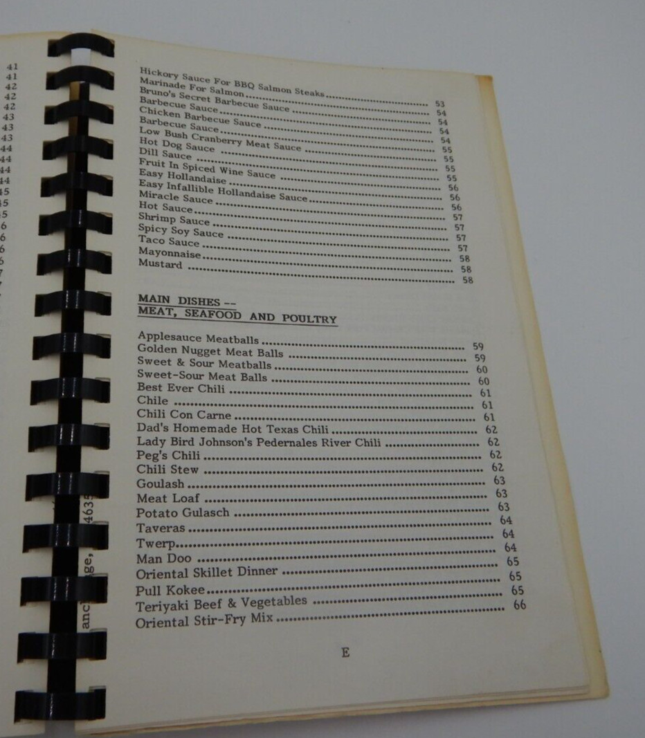 VTG St Elizabeth Ann Seton Catholic School Cookbook Alaskan Recipes-294 pages