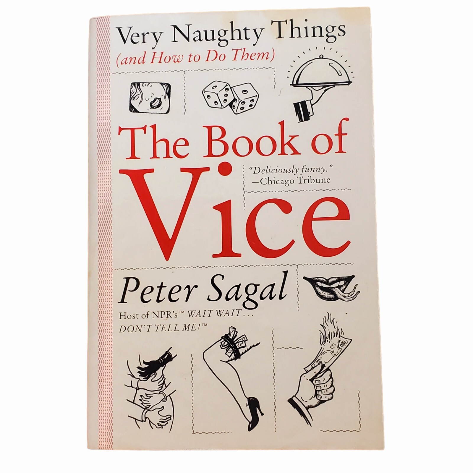 The Book of Vice Very Naughty Things and How to do Them by Peter Sagal PB 2008