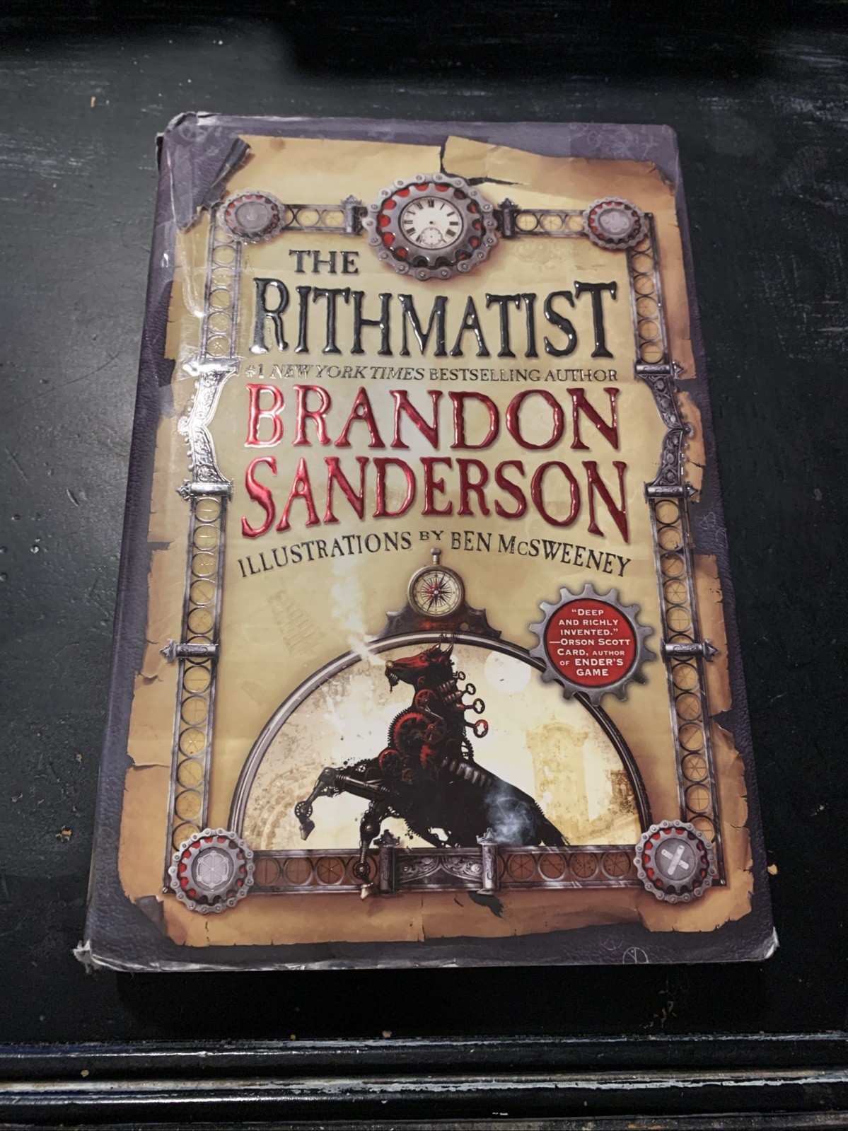 Rithmatist by Brandon Sanderson (2013, Hardcover) 1st Edition 1st Printing