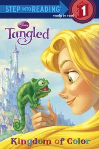 Tangled: Kingdom of Color (Step Into Reading, Step 1) – Paperback – GOOD