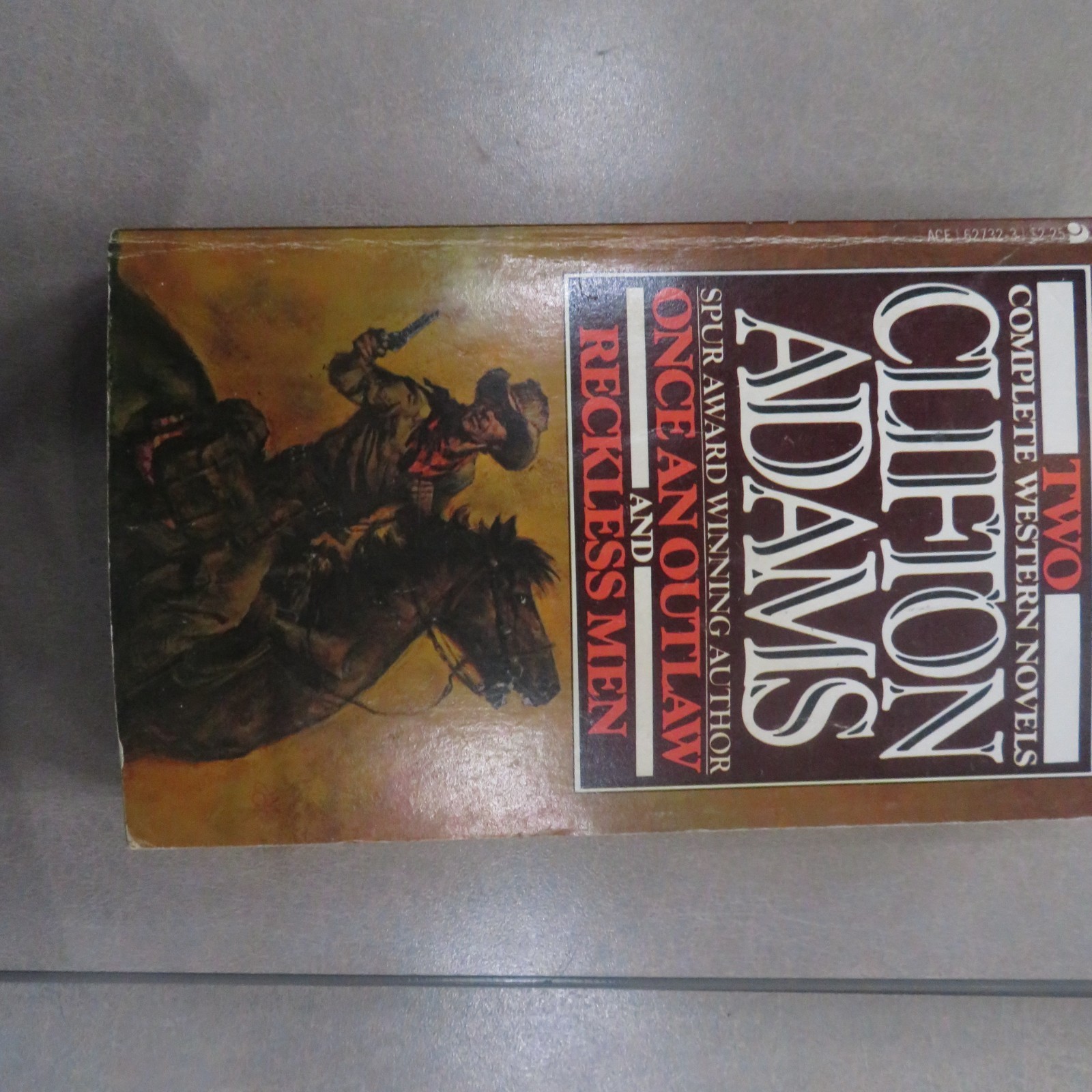 (Lot 283) 5 Western Genre books by Clifton Adams