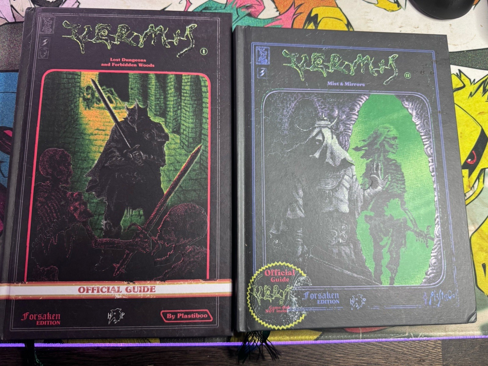 Hollow Press Plastiboo Vermis 1 & 2 Limited Forsaken Hardcover Edition