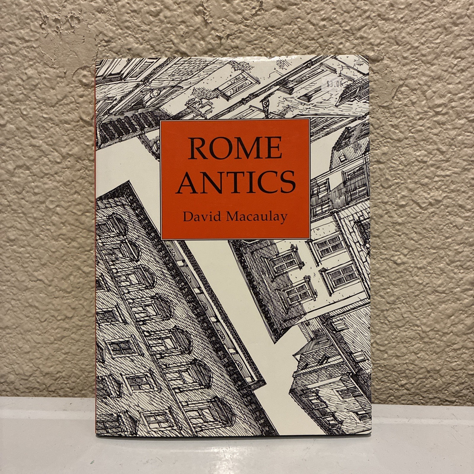 David Macaulay Rome Antics Children’s Book Vintage Italy Italian HCDJ VGUC