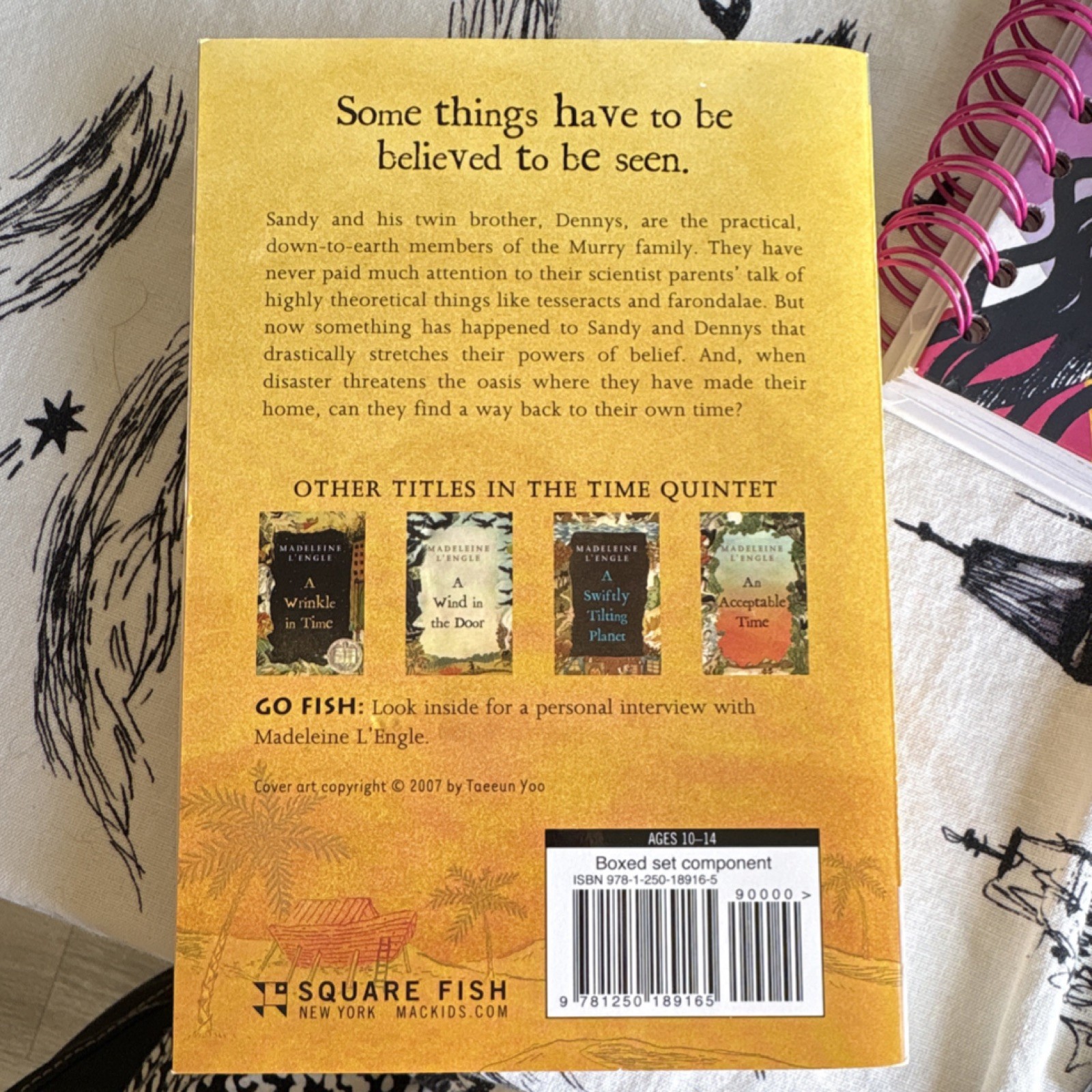 Many Waters by Madeleine L’Engle (Paperback, Square Fish, Wrinkle in Time Serie…